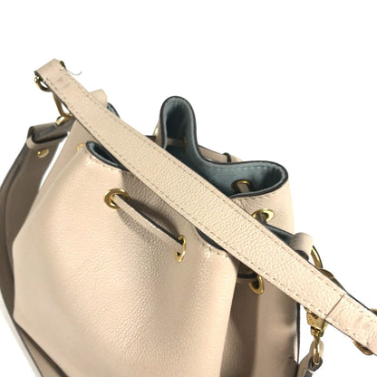 Louis Vuitton Shoulder Bag M57688 Leather Beige Handbag Rock Me Bucketnv Women