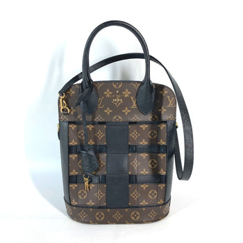 Louis Vuitton Tote Bag M44111 Monogram Canvas Brown Monogram Tresage Tote Women