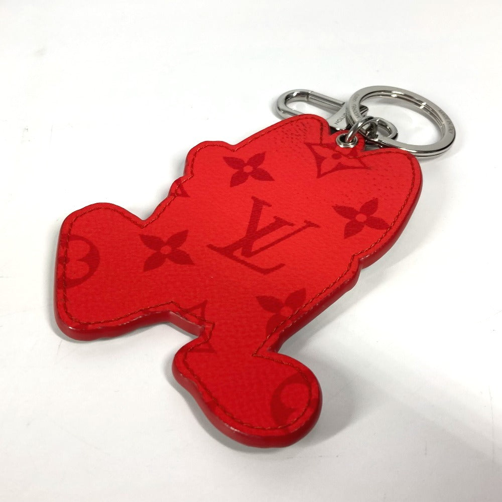 Louis Vuitton Key Ring M00963 Leather Multicolor Monogram Portocle Lv Rabbit
