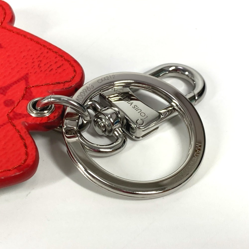 Louis Vuitton Key Ring M00963 Leather Multicolor Monogram Portocle Lv Rabbit