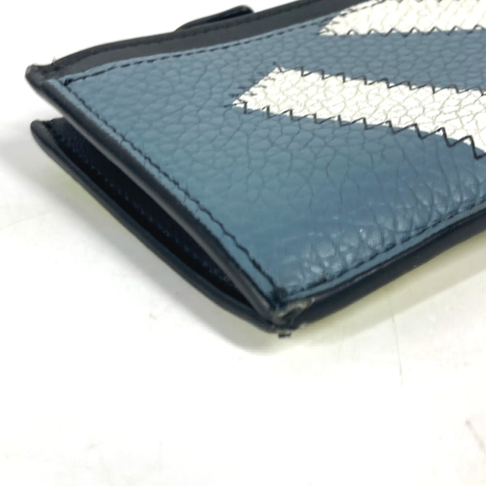 Louis Vuitton Coin Case M81314 Leather Blue Coin Card Holder Mens