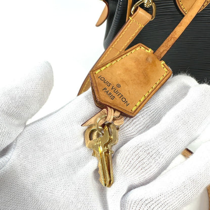 Louis Vuitton Shoulder Bag M93248 Epi Leather Black Epi Dog Bb Women