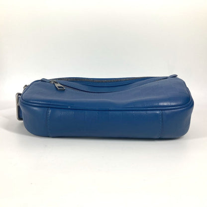 Louis Vuitton Sling Bag N41354 Damier Anfini Leather Blue Damier Anfini Ambreil Mens