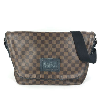 Louis Vuitton Shoulder Bag N41256 Damier Canvas Brown Damier Sprinter Gm Unisex(Unisex)