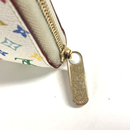 Louis Vuitton Coin Case M93741 Monogram Multicolor Canvas White Monogram Multicolor Zippy Coin