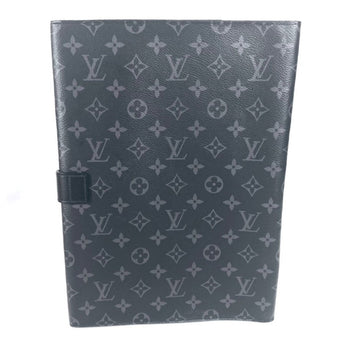 Louis Vuitton Clutch Bag Gi0273 Monogram Eclipse Canvas Black Monogram Eclipse Portodocument Frank