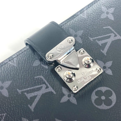 Louis Vuitton Clutch Bag Gi0273 Monogram Eclipse Canvas Black Monogram Eclipse Portodocument Frank