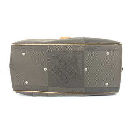 Louis Vuitton Boston Duffel Bag M93228 Damier Jean Canvas Khaki Damier Jean Suvlan