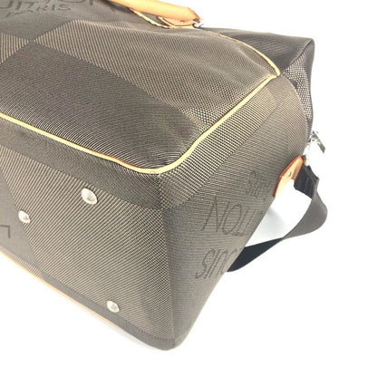 Louis Vuitton Boston Duffel Bag M93228 Damier Jean Canvas Khaki Damier Jean Suvlan