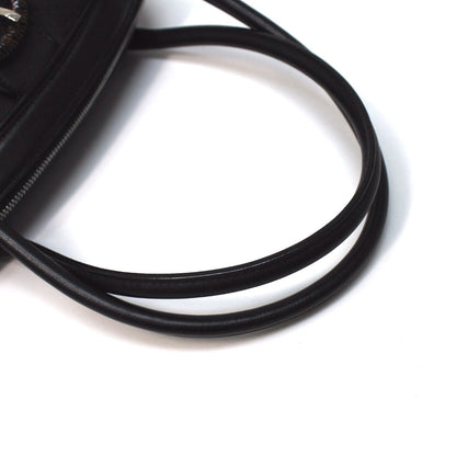 Salvatore Ferragamo Shoulder Bag Leather Black Gancini Women