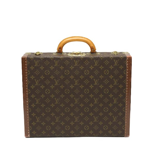 Louis Vuitton Trunk M53012 Monogram Canvas Brown Attache Case Monogram President Mens