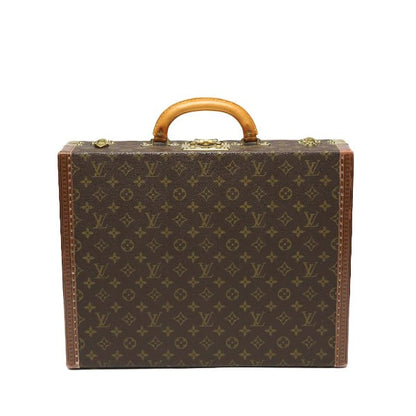 Louis Vuitton Trunk M53012 Monogram Canvas Brown Attache Case Monogram President Mens
