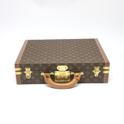 Louis Vuitton Trunk M53012 Monogram Canvas Brown Attache Case Monogram President Mens