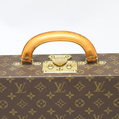 Louis Vuitton Trunk M53012 Monogram Canvas Brown Attache Case Monogram President Mens
