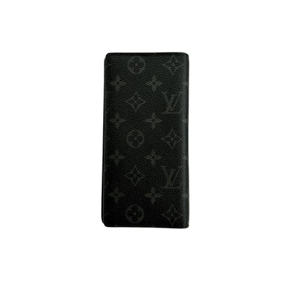 Louis Vuitton Long Wallet Purse M61697 Monogram Canvas Gray X Black Bifold Walletlong Wallet