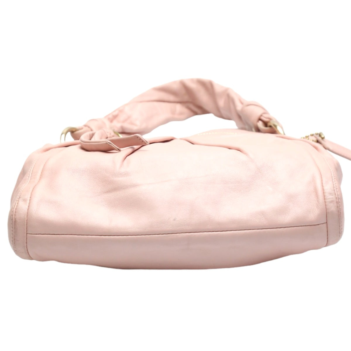 Coach Handbag 13416 Leather Pink 2Way Calfskin Back Hoodie Leather Women