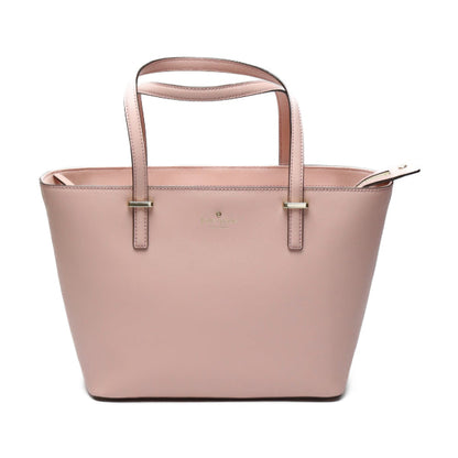 Kate Spade Tote Bag Leather Salmon Pink Display Unused Item Handbag Women