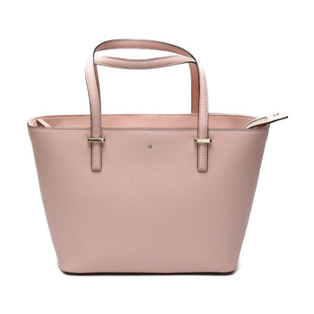 Kate Spade Tote Bag Leather Salmon Pink Display Unused Item Handbag Women