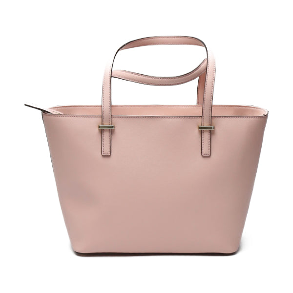 Kate Spade Tote Bag Leather Salmon Pink Display Unused Item Handbag Women