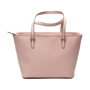 Kate Spade Tote Bag Leather Salmon Pink Display Unused Item Handbag Women