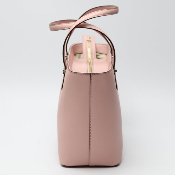 Kate Spade Tote Bag Leather Salmon Pink Display Unused Item Handbag Women
