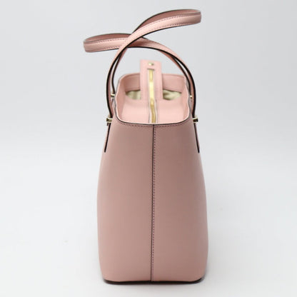 Kate Spade Tote Bag Leather Salmon Pink Display Unused Item Handbag Women