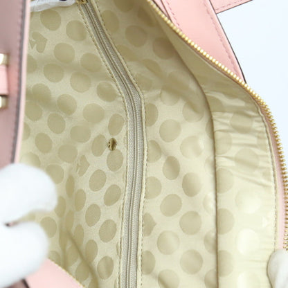 Kate Spade Tote Bag Leather Salmon Pink Display Unused Item Handbag Women
