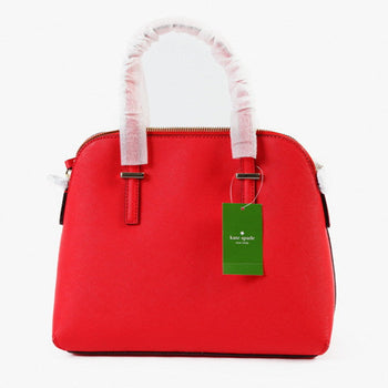 Kate Spade Handbag Safiano Leather Red With Shoulder Strap 2Way