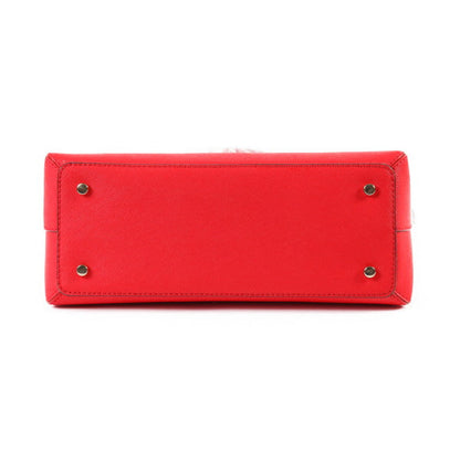 Kate Spade Handbag Safiano Leather Red With Shoulder Strap 2Way