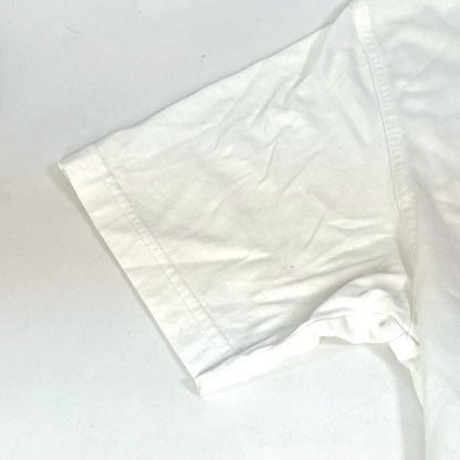 Burberry Short Sleeve T-Shirt 8037303 Cotton White Love Mens M