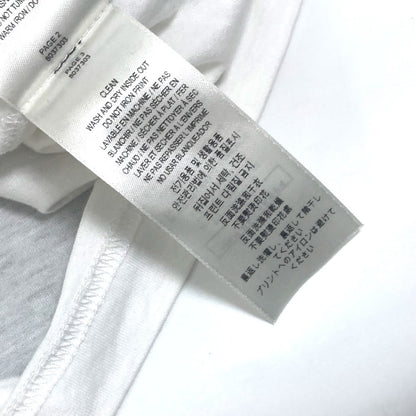 Burberry Short Sleeve T-Shirt 8037303 Cotton White Love Mens M
