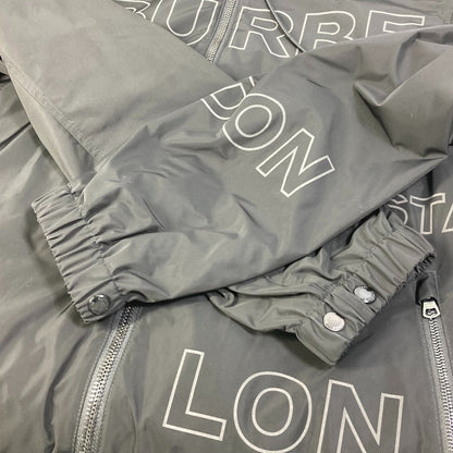 Burberry Jacket Nylon Black Outer Apparel Long Sleeve Tops Check Inside Hoodie Logo Mens K