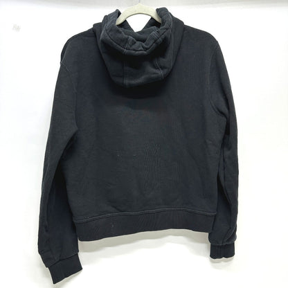 Burberry Hoodie 8024352 Cotton Black Hood Long Sleeve Landon Tb Hoodie Logo Women R