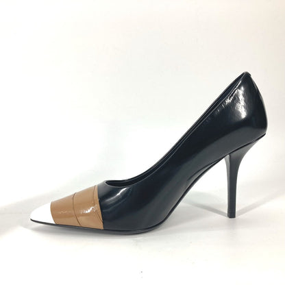Burberry Pumps 8008584 Leather Beige Tricolor Color Women 37.5