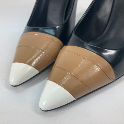 Burberry Pumps 8008584 Leather Beige Tricolor Color Women 37.5