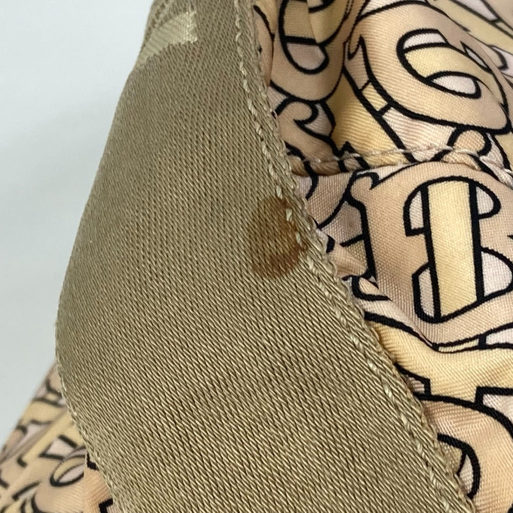 Burberry Sling Bag Nylon Beige Tb Monogram Mens