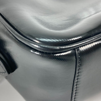 Burberry Shoulder Bag Leather Black By Color Logo Horseferry Mens