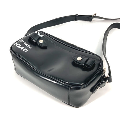 Burberry Shoulder Bag Leather Black By Color Logo Horseferry Mens