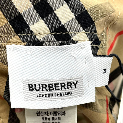 Burberry Hat 8036994 Wool Yellow X Brown Vintage Check Reversible Unisex(Unisex) M
