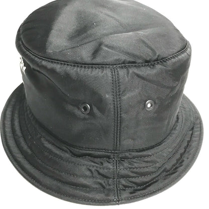 Burberry Hat 8044081 Nylon Black Horseferry Logo Mens L