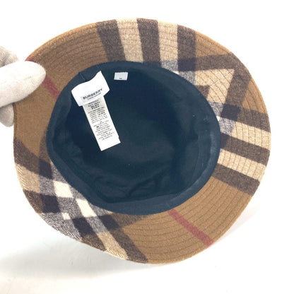 Burberry Hat 8048929 Cotton Beige Check Mens M