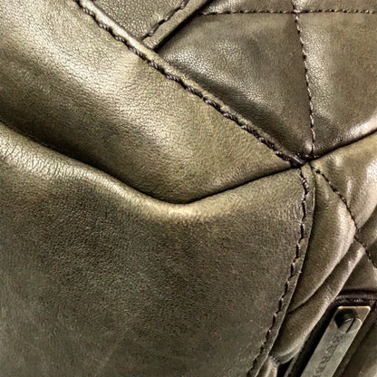 Burberry Tote Bag Lamb Leather Brown Men'S Women Quilted Leather Unisex(Unisex)