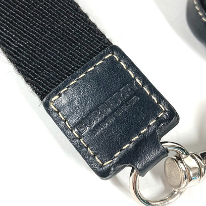 Burberry Coin Case Leather, Pvc Black Coin Pocket Wallet Check Women(Unisex)
