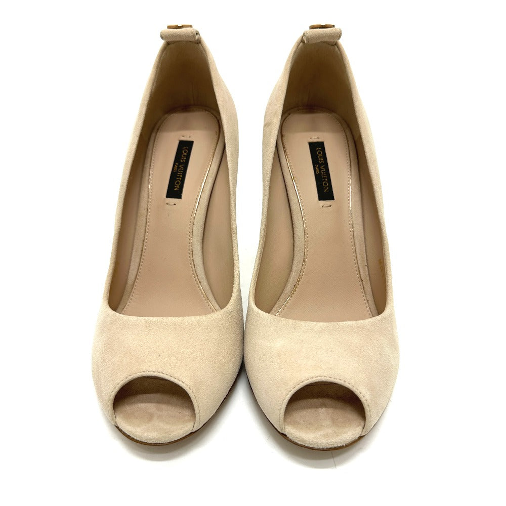 Louis Vuitton Pumps Suede Beige 37 1/2