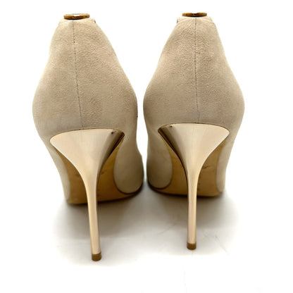Louis Vuitton Pumps Suede Beige 37 1/2