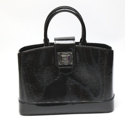 Louis Vuitton Handbag M4034N Epi Leather, Patent Leather Noir Enamel Epi Electric Mirabeau Gm Women