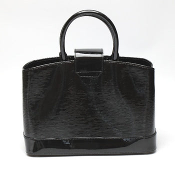 Louis Vuitton Handbag M4034N Epi Leather, Patent Leather Noir Enamel Epi Electric Mirabeau Gm Women