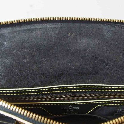 Louis Vuitton Handbag M91887 Leather Noir Lockitpm Suhari Tote Bag Women(Unisex)