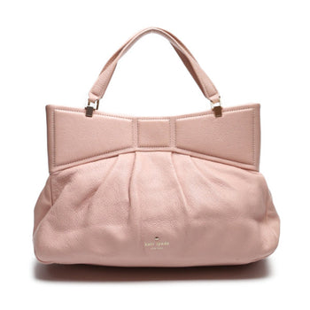 Kate Spade Handbag Leather Salmon Pink Calfskin No Strap Women