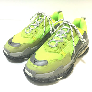 Balenciaga Sneakers Canvas Multicolor Triple S Trainer 2018Ss Triple S Shoes Processing Mens 42
